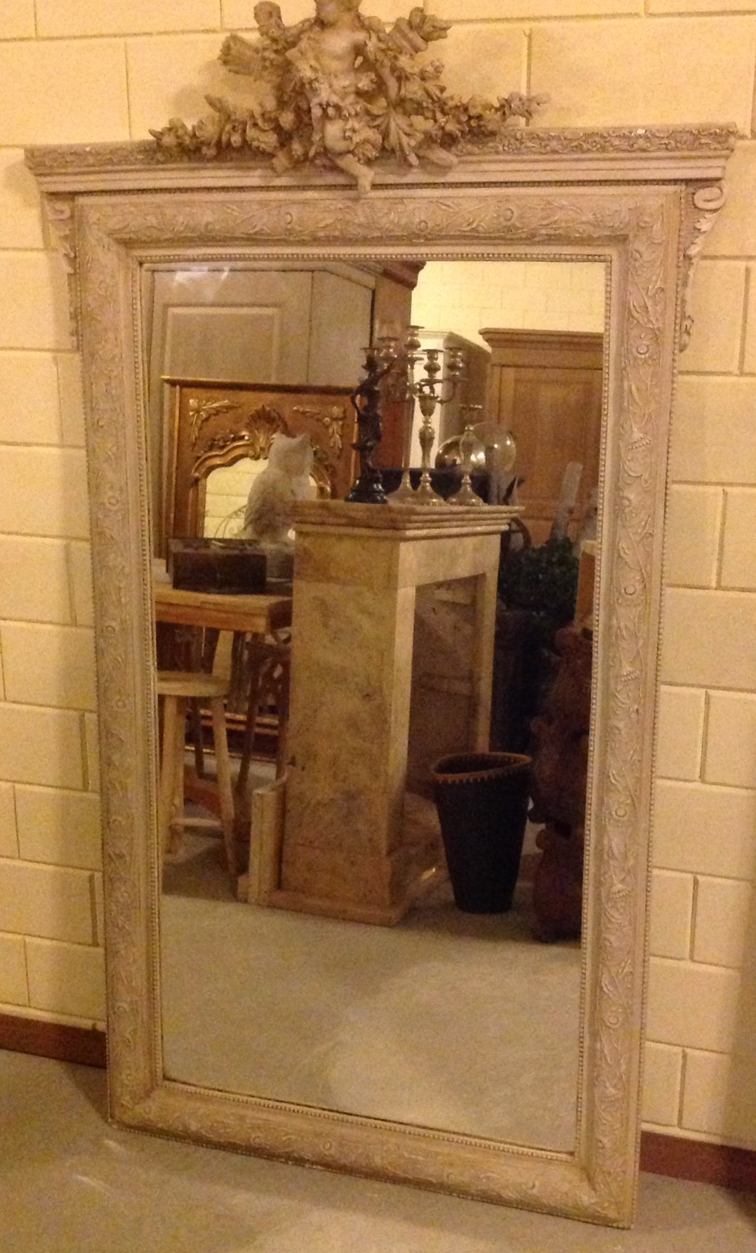 Kopie antieke spiegel. The Old Way