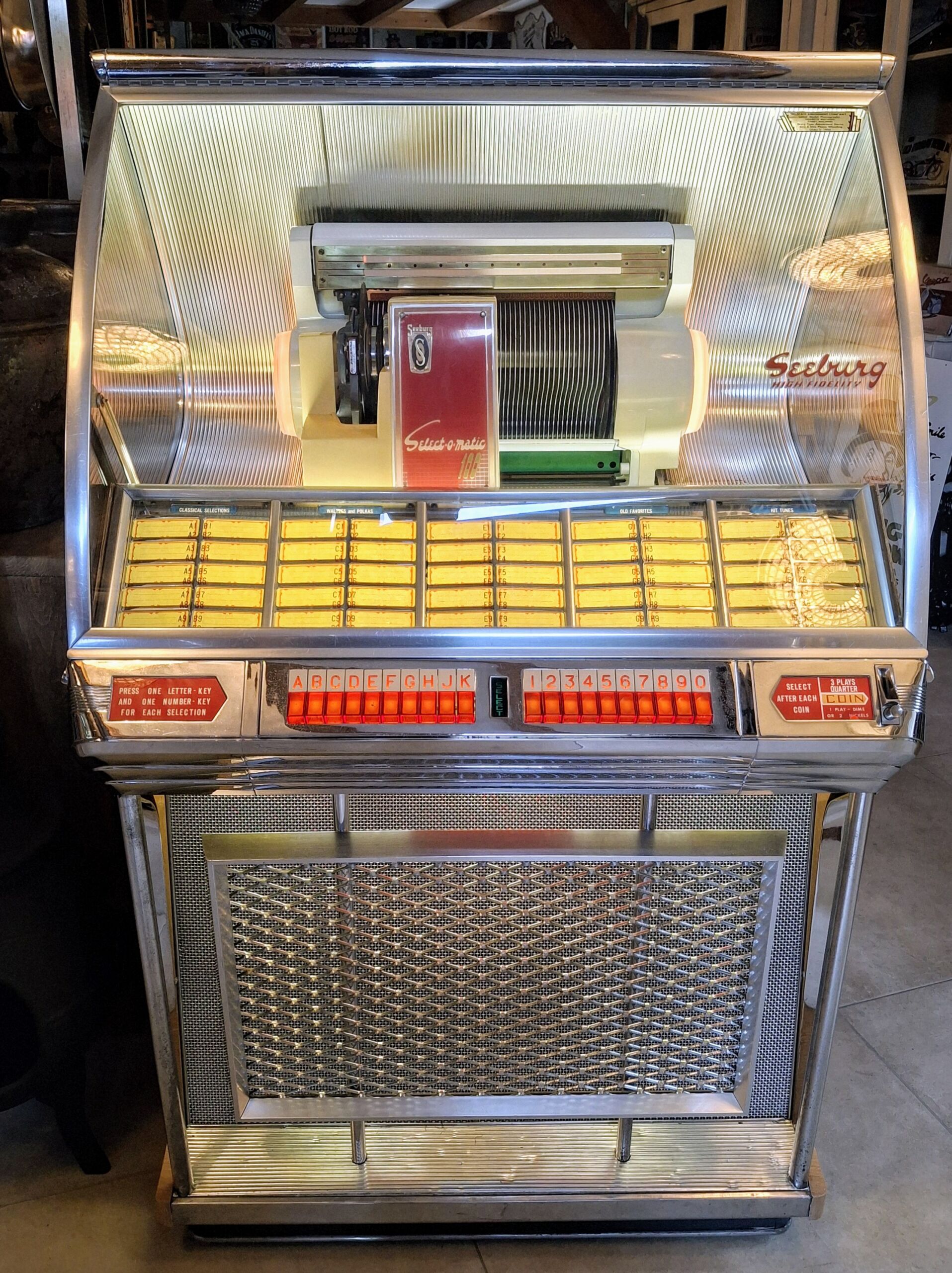 Jukebox seeburg 100 J