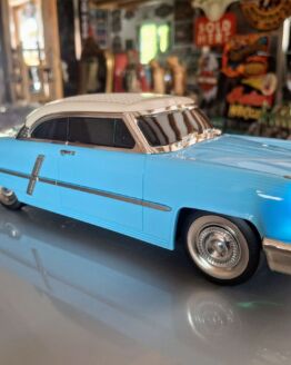 Amerikaanse Buick bleu music box.