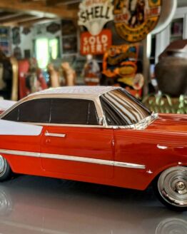 Amerikaanse Cadillec rood music box.