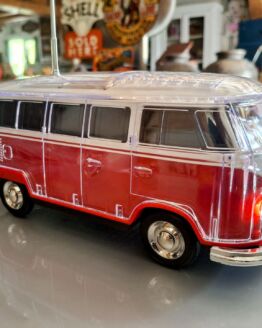 Vw bus rood music box.