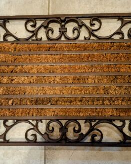 Deurmat gietijzer kokos borstel 72,5/46