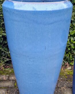 Geglazuurde pot hellas antic bleu.