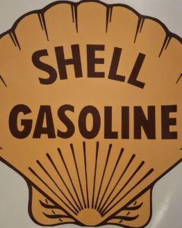 Sticker shell 28 cm bij 28 cm.