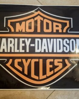 Sticker harley 50 cm bij 40 cm.