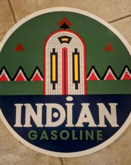 Sticker indian diameter 30 cm.