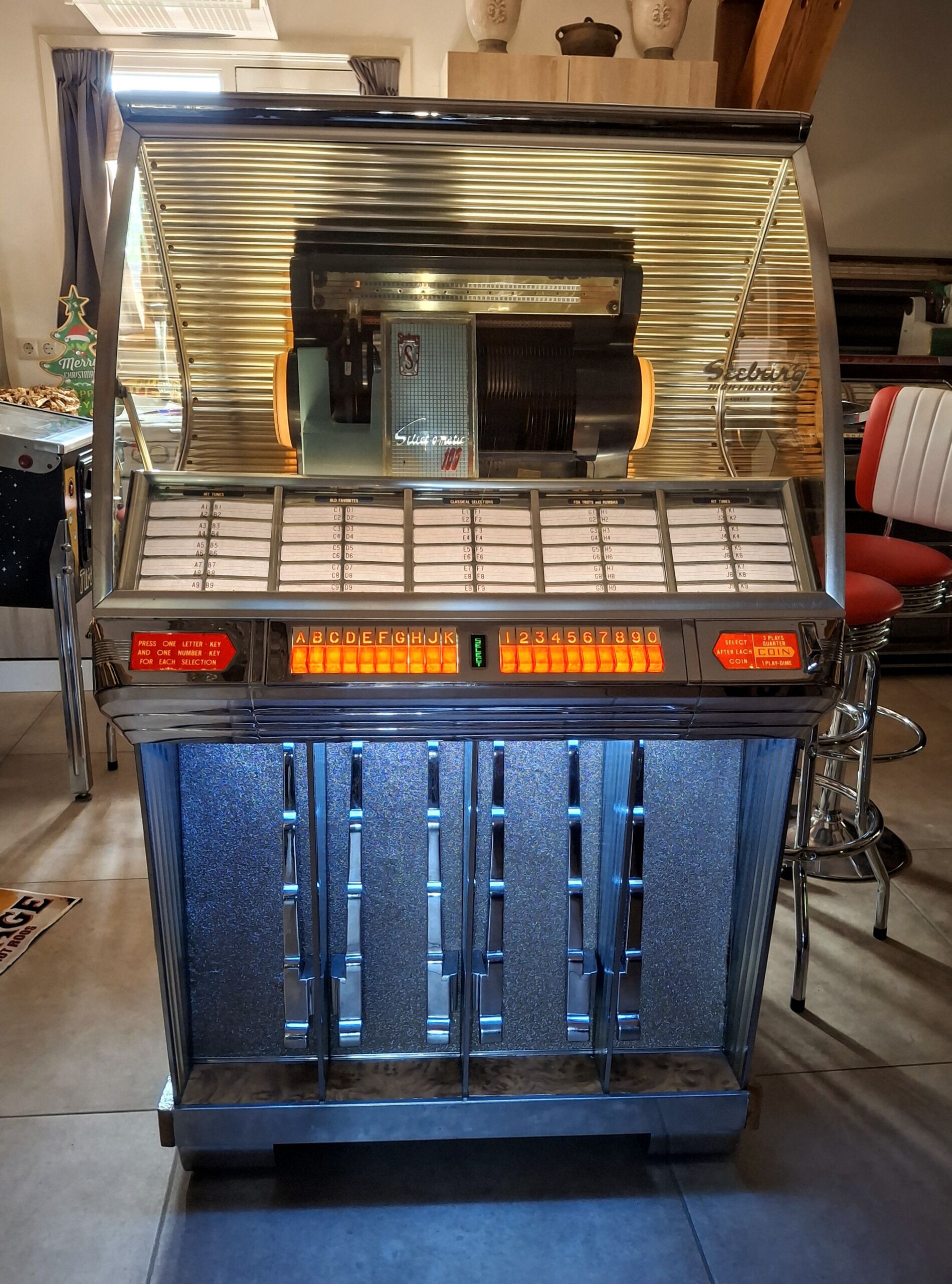 Juke box Seeburg hfr 100.