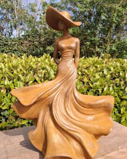 Gietijzeren beeld mode.