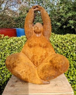 Grote gietijzeren dikke dame xxl.