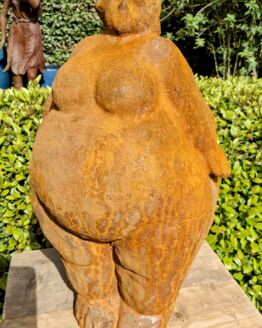 Grote gietijzeren dikke dame xxl.