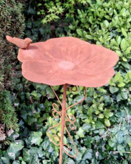 Tuinsteker vogelbad hoog 97 cm.